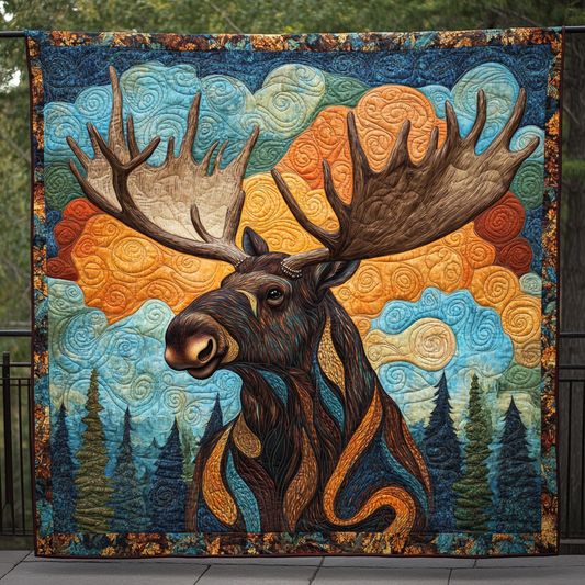 Timber Titan Quilted Blanket
