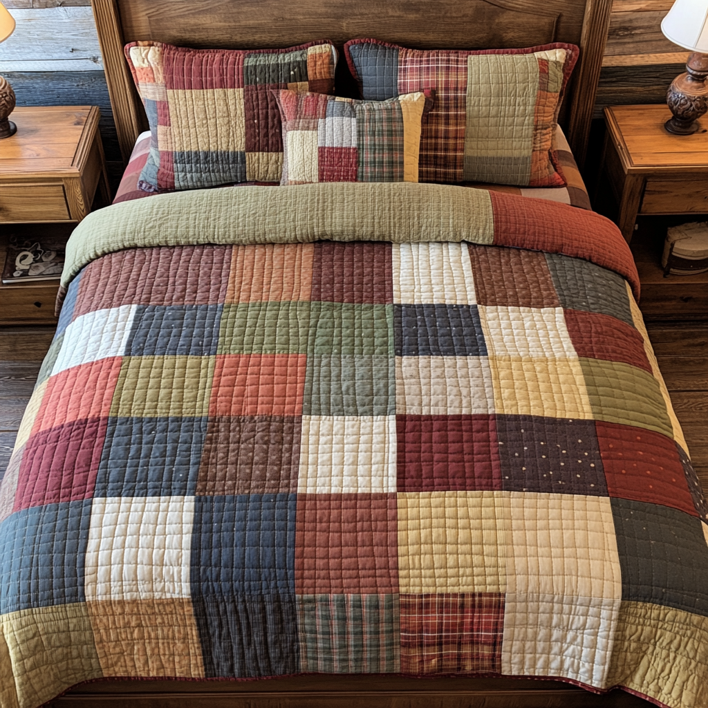 Timeless Love 3-Piece Quilted Bedding Set