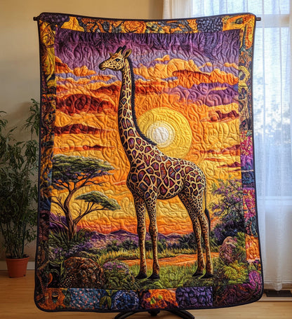 Towering Tails Quilted Blanket