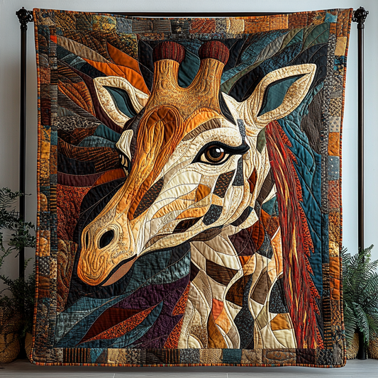 Towering Treasures Quilted Blanket