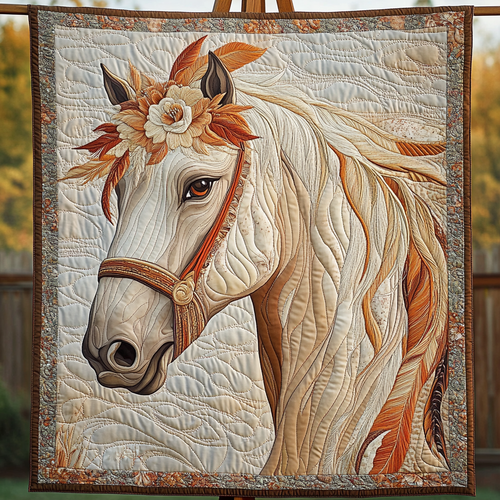 Trail of the Brave Quilted Blanket