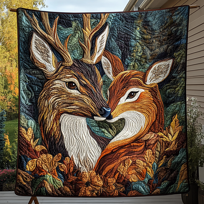 Tranquil Twilight Quilted Blanket