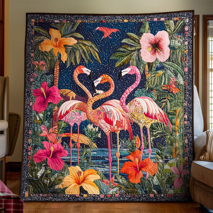 Tropical Dreams Quilted Blanket