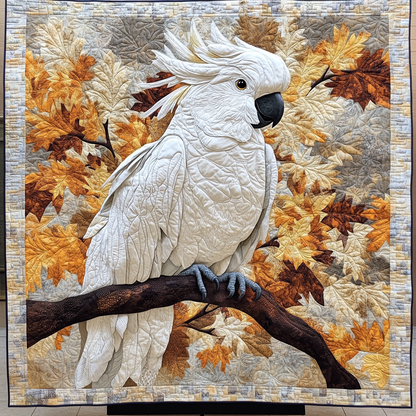 Tropical Whisper Quilted Blanket