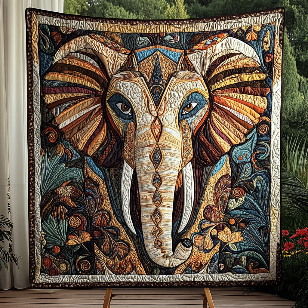 Trunk Treasures Quilted Blanket