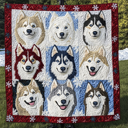 Tundra Whisper Quilted Blanket