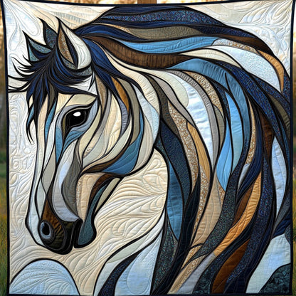 Twilight Blaze Quilted Blanket