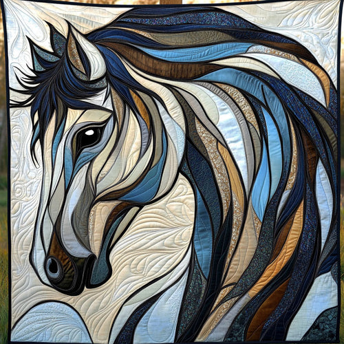 Twilight Blaze Quilted Blanket