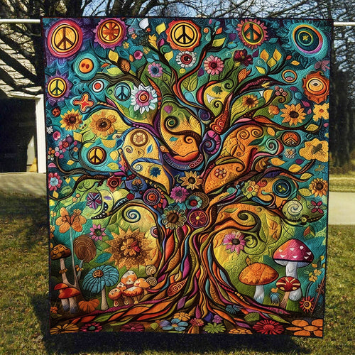 Twilight Canopy Quilted Blanket
