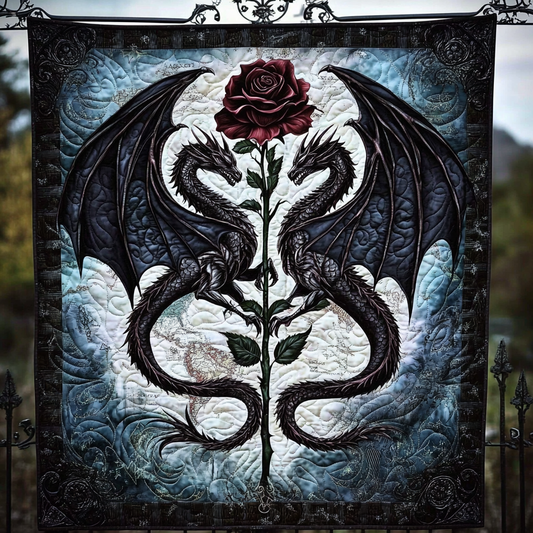 Twilight Embrace Quilted Blanket