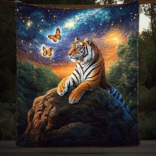 Twilight Majesty Quilted Blanket