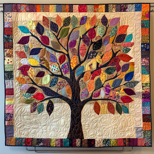 Twilight Tranquility Quilted Blanket