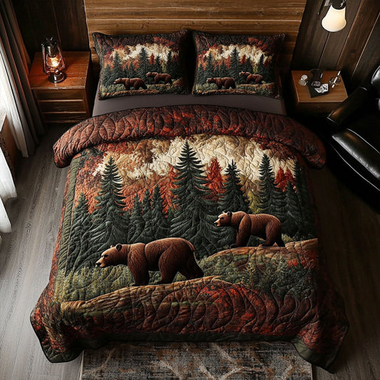 Twilight Trek 3-Piece Quilted Bedding Set