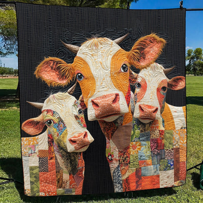 Udderly Adorable Quilted Blanket