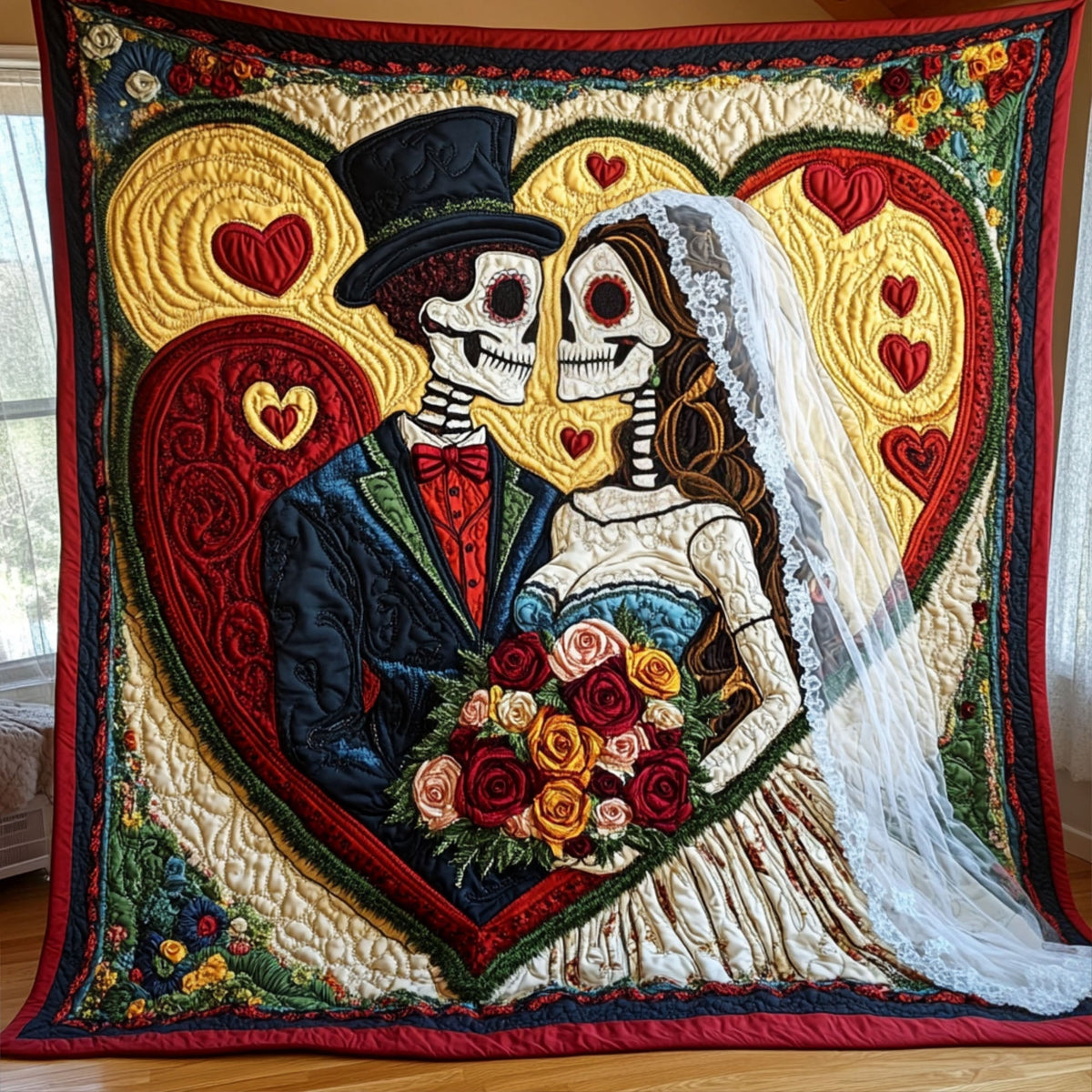 Undying Devotion Quilted Blanket