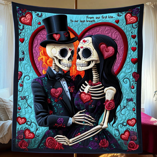 Undying Passion Quilted Blanket