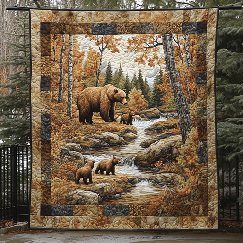 Untamed Wilderness Quilted Blanket