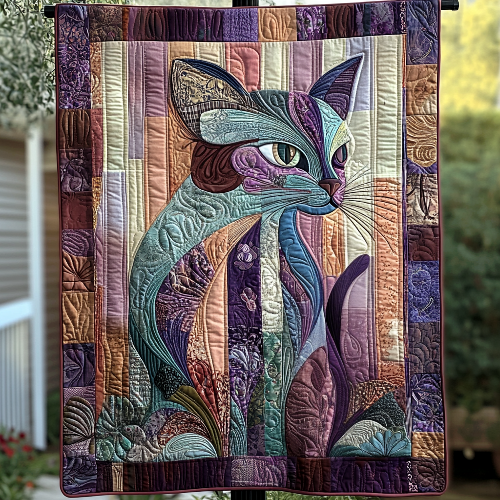 Velvet Paws Quilted Blanket