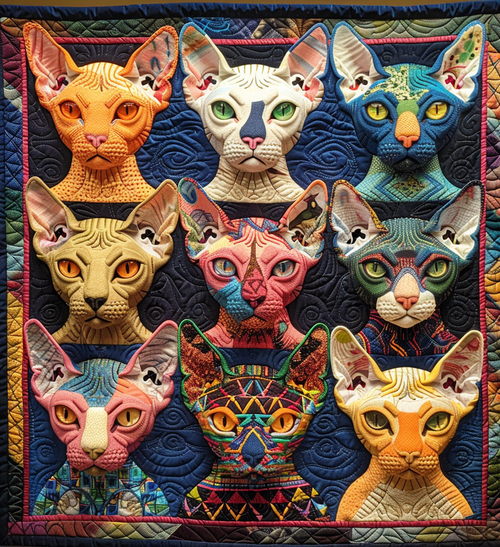Velvet Purrfection Quilted Blanket