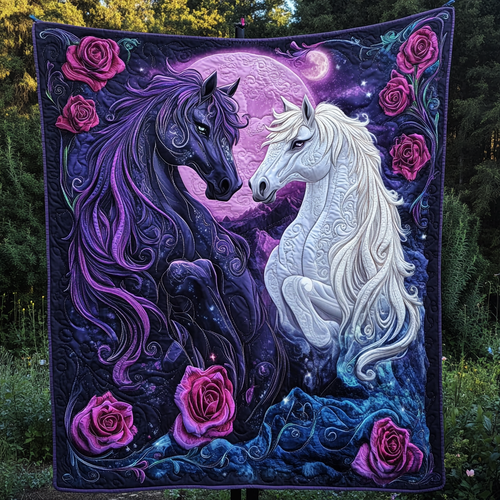 Velvet Stride Quilted Blanket