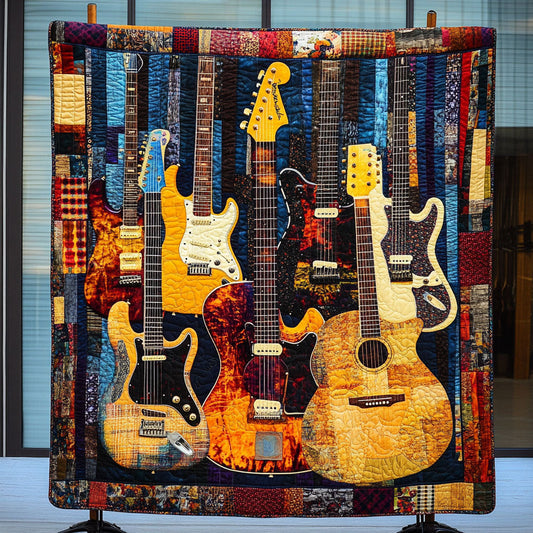 Vibrato Bliss Quilted Blanket