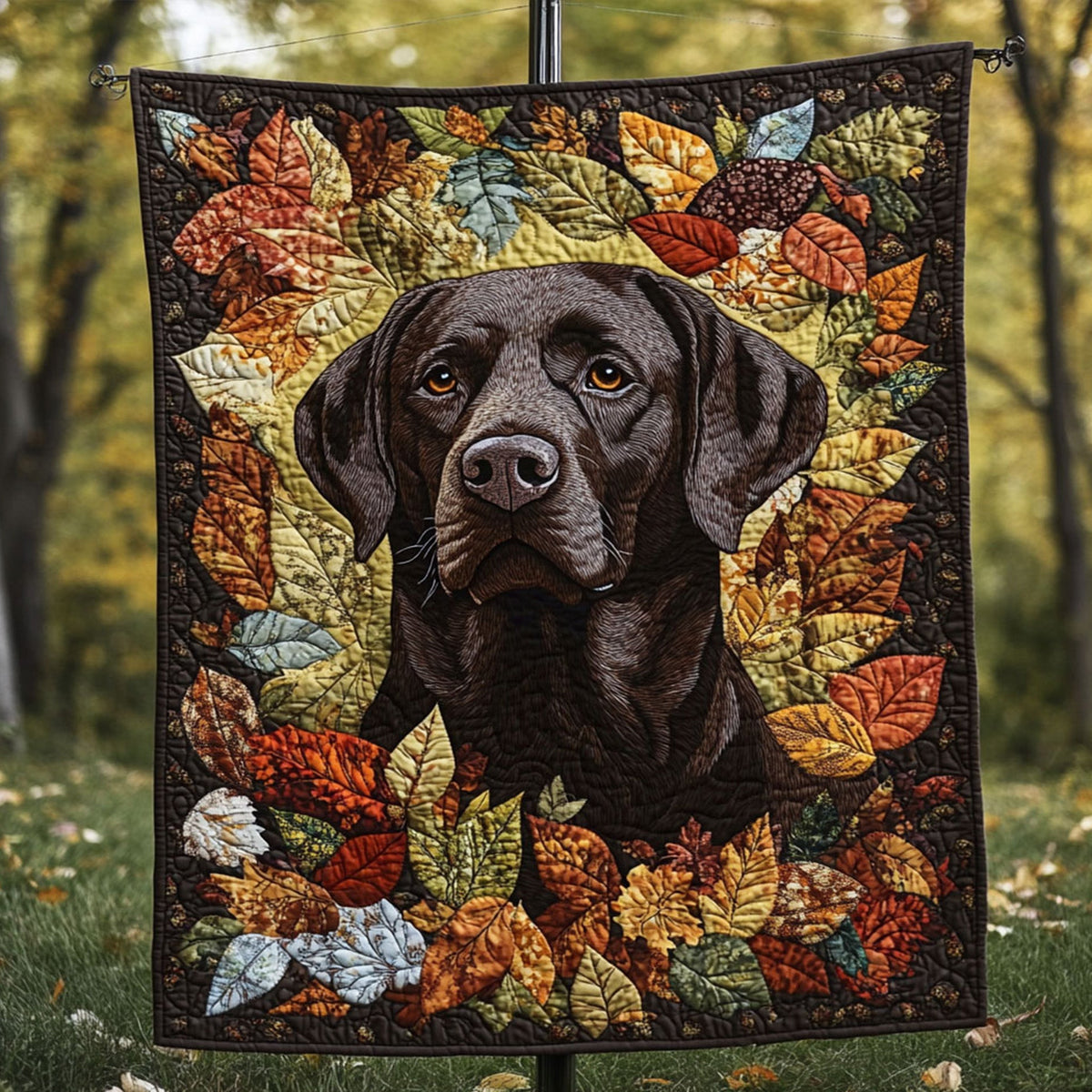 Wagging Paws Quilted Blanket
