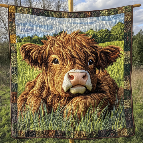 Warm Glow Quilted Blanket