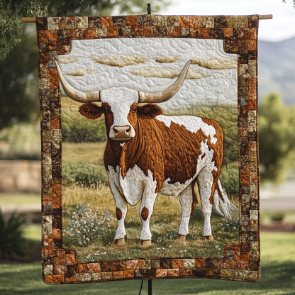 Western Charm Quilted Blanket