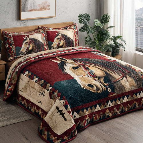 Western Trails 3-Piece Quilted Bedding Set