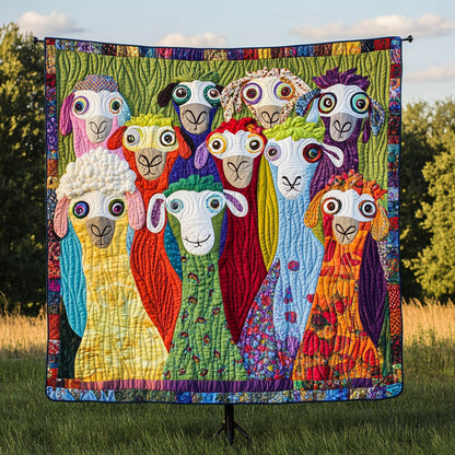 Whimsy Woolies Quilted Blanket