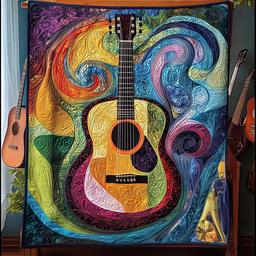Whirlwind Harmony Quilted Blanket