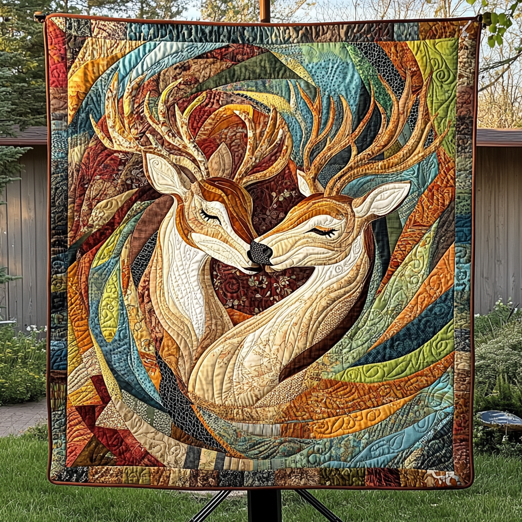 Whispered Wishes Quilted Blanket