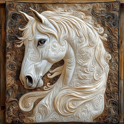 Horse Quilted Blanket