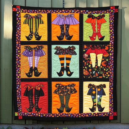 Wickedly Stylish Quilted Blanket