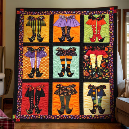 Wickedly Stylish Quilted Blanket