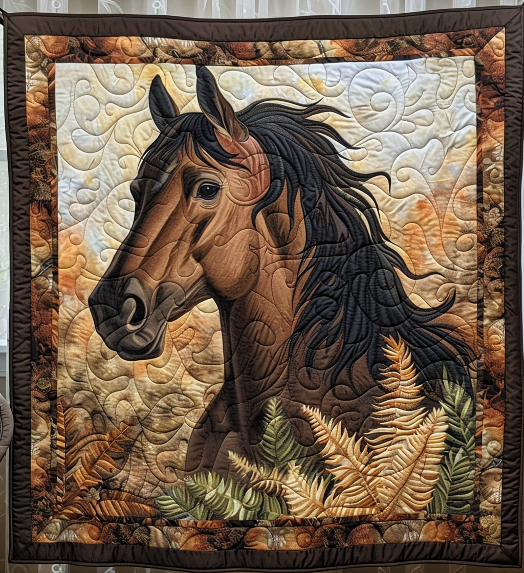 Wild Breath Quilted Blanket
