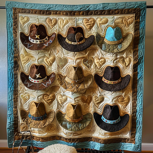 Wild West Wonders Quilted Blanket