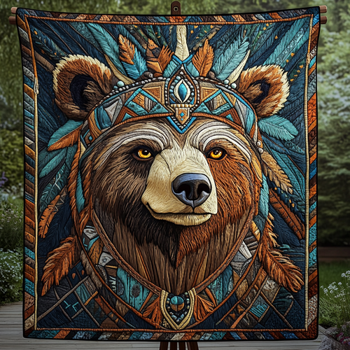 Wild Earth Quilted Blanket