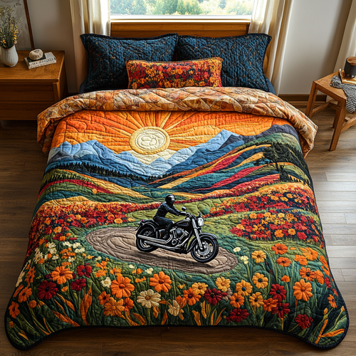 Wild Horizons 3-Piece Quilted Bedding Set