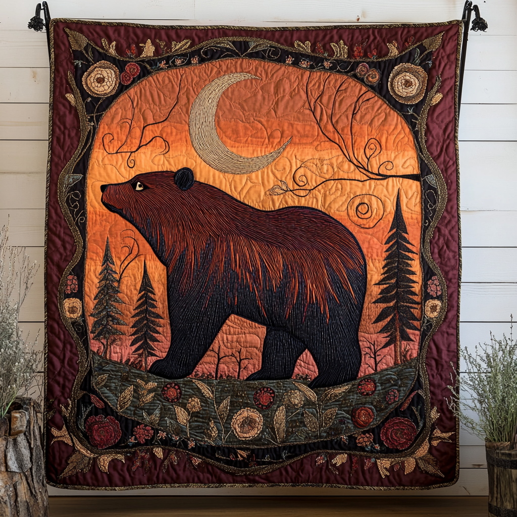 Wild Paws Quilted Blanket
