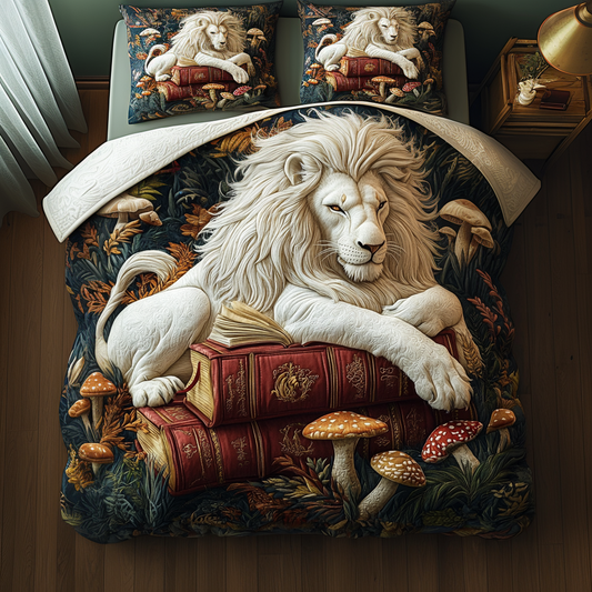 Wild Sovereign 3-Piece Quilted Bedding Set