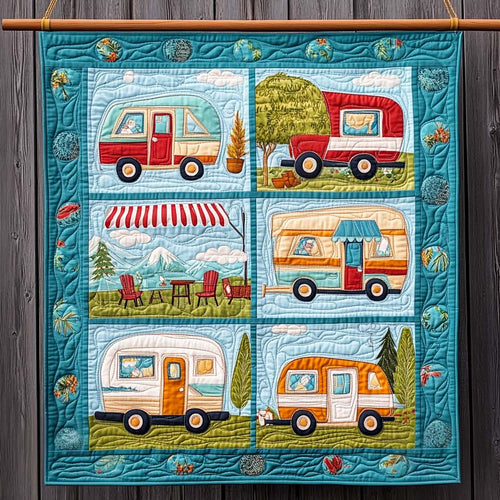 Wilderness Way Quilted Blanket