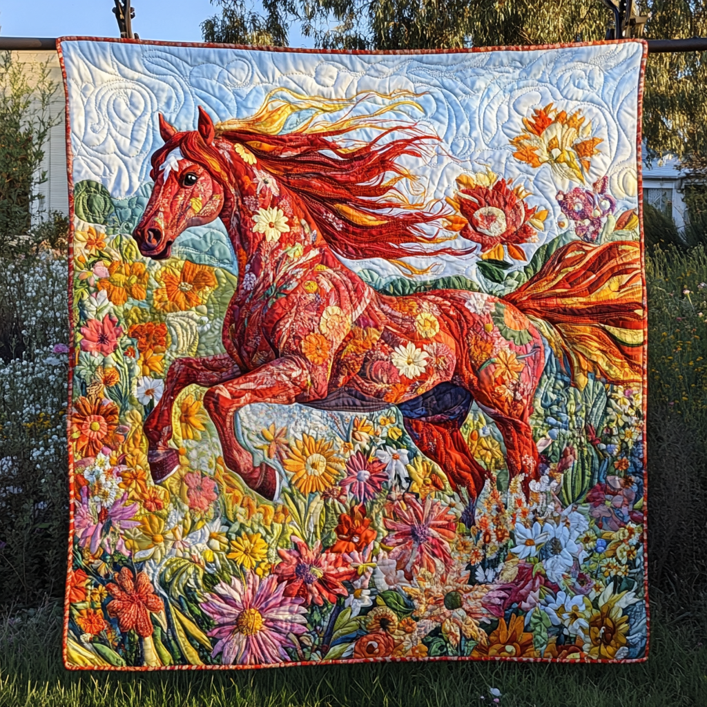 Wind Rider Quilted Blanket