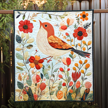 Winged Wonder Quilted Blanket