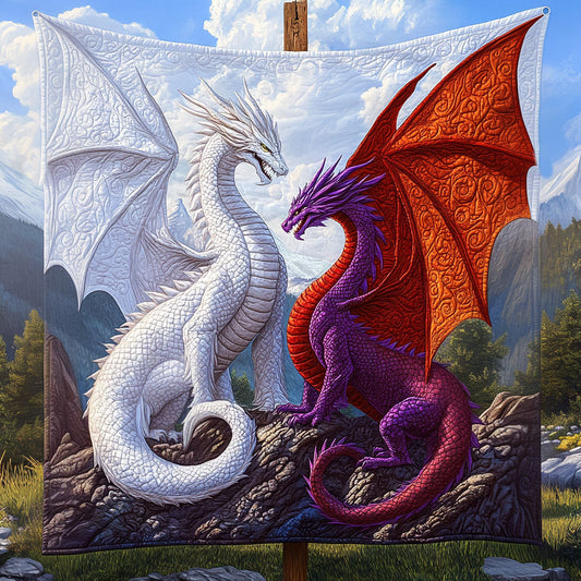 Wings of Fire Quilted Blanket