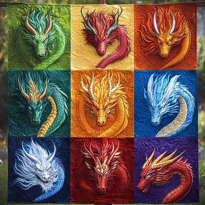 Wings of Fury Quilted Blanket