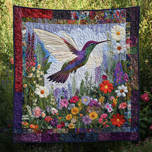 Wings of Nature Quilted Blanket
