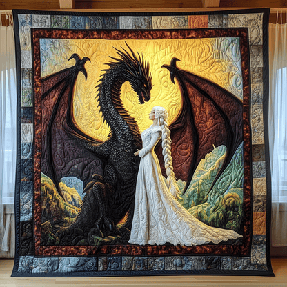 Wings of Valor Quilted Blanket