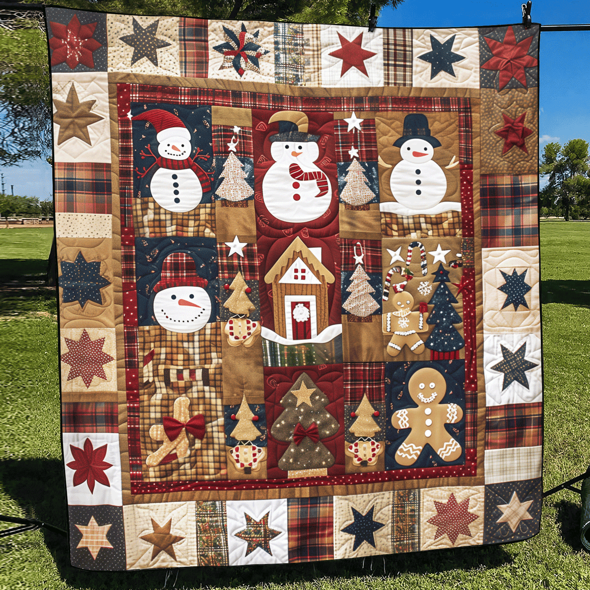 Winter Bliss Quilted Blanket