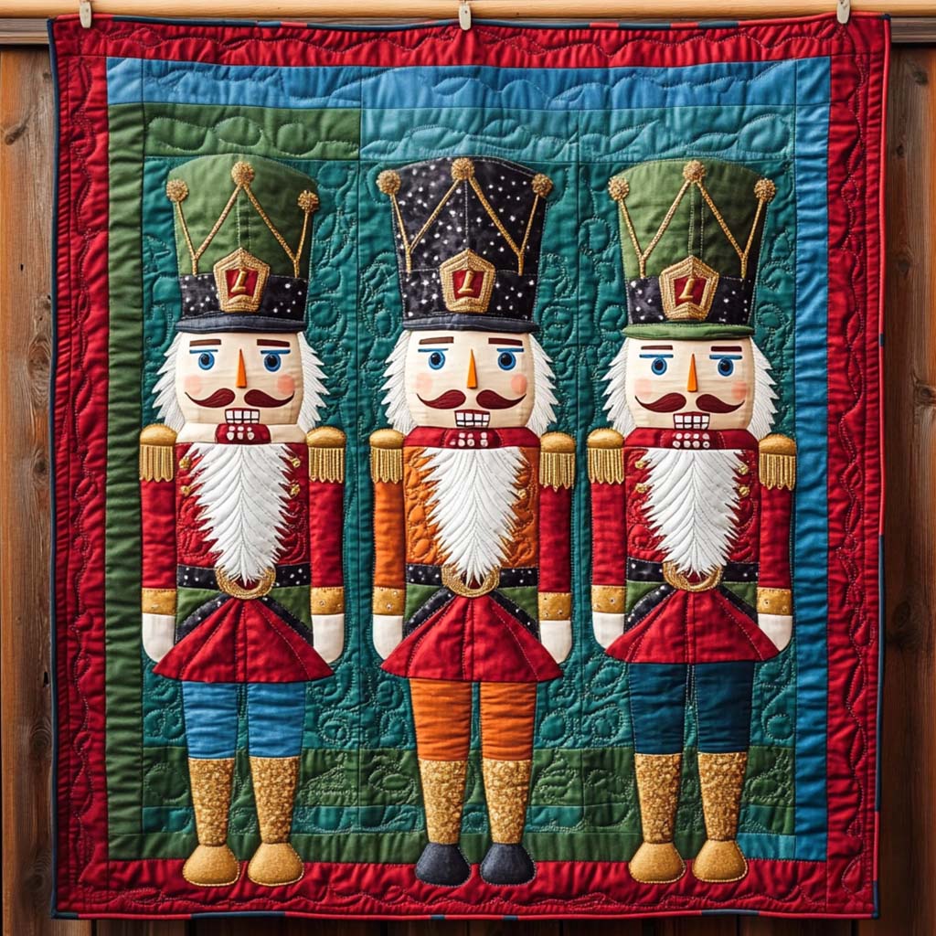 Winter Knight Quilted Blanket